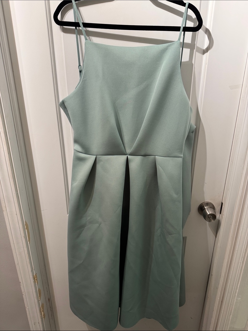 ASOS Mint Green Midi Spaghetti Strap Dress